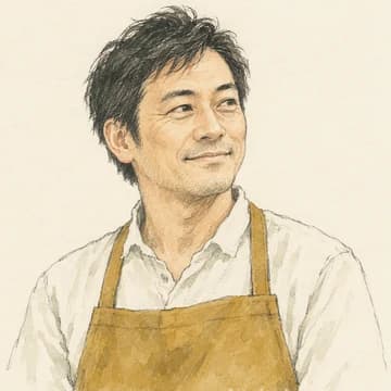 店主のイラスト